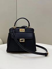Fendi Peekaboo Handbag Black Size 23 x 11 x 18 cm - 5