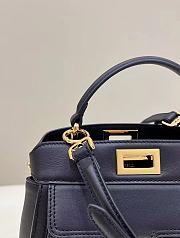 Fendi Peekaboo Handbag Black Size 23 x 11 x 18 cm - 2