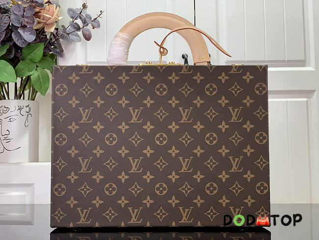 Louis Vuitton LV Boite Bijoux Jewelry Strikes Beige Size 34 x 25 x 10 cm - 1