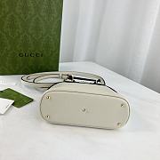 Gucci GG Diana Bamboo Mini Tote Bag White Size 20 x 16 x 8.5 cm - 5