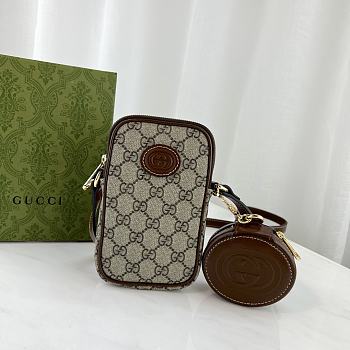 Gucci Mini Handbag Size 10.5 x 18 x 3 cm