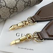 Gucci GG Horsebit 1955 Shoulder Strap Black Size 12 x 9 x 4 cm - 5