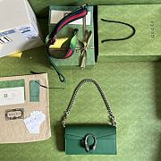 Gucci Dionysus Shoulder Bag Green Size 25 x 14 x 4 cm - 2
