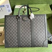 Gucci Ophidia Shopping Bag Grey Size 43 x 35 x 18.5 cm - 1