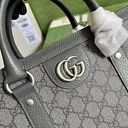 Gucci Ophidia Shopping Bag Grey Size 43 x 35 x 18.5 cm - 3