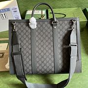 Gucci Ophidia Shopping Bag Grey Size 43 x 35 x 18.5 cm - 5