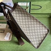 Gucci Ophidia Shopping Bag Brown Size 43 x 35 x 18.5 cm - 6