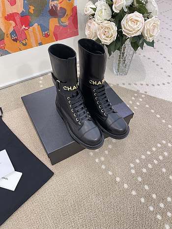 Chanel Black Boots 01