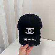 Chanel Hat Black/White  - 2