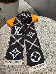 Louis Vuitton LV Scarf Black/White - 6