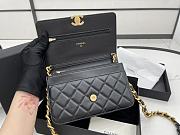 Chanel Chain Woc Black Size 19 x 13 x 3.5 cm - 4