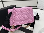 Chanel Chain Woc Pink Size 19 x 13 x 3.5 cm - 4