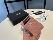 Chanel Wallet Pink Size 11 x 7.5 cm - 5