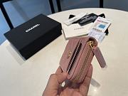 Chanel Wallet Pink Size 11 x 7.5 cm - 6