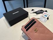 Chanel Wallet Pink Size 11 x 7.5 cm - 4