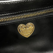 Dolce & Gabbana Medium Devotion Patchwork Denim and Plain Calfskin Shouler Bag Size 21 x 13.5 x 5 cm - 6