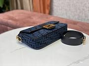 Fendi Baguette Blue Bag Size 27 x 6 x 15 cm - 6
