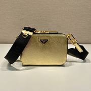 Prada Brique Saffiano Leather Bag Size 19 x 12.5 x 5.5 cm - 1