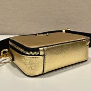 Prada Brique Saffiano Leather Bag Size 19 x 12.5 x 5.5 cm - 4