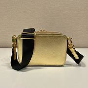 Prada Brique Saffiano Leather Bag Size 19 x 12.5 x 5.5 cm - 3