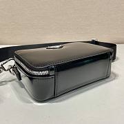 Prada Brique Saffiano Leather Bag Black Size 19 x 12.5 x 5.5 cm - 6