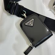 Prada Brique Saffiano Leather Bag Black Size 19 x 12.5 x 5.5 cm - 5