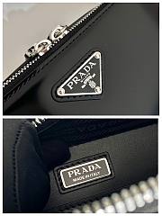 Prada Brique Saffiano Leather Bag Black Size 19 x 12.5 x 5.5 cm - 2