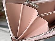 Louis Vuitton LV Zipper Wallet Pink Size 19 x 10 cm - 3