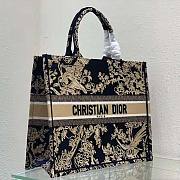 Dior Women Large Dior Book Tote Black Size 42 x 35 x 18.5 cm - 4