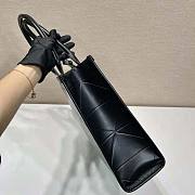 Prada Women Large Leather Handbag Black Size 31 x 11.5 x 39 cm - 5