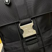 Fendi Black Nylon Backpack Size 30 x 22 x 11 cm - 2