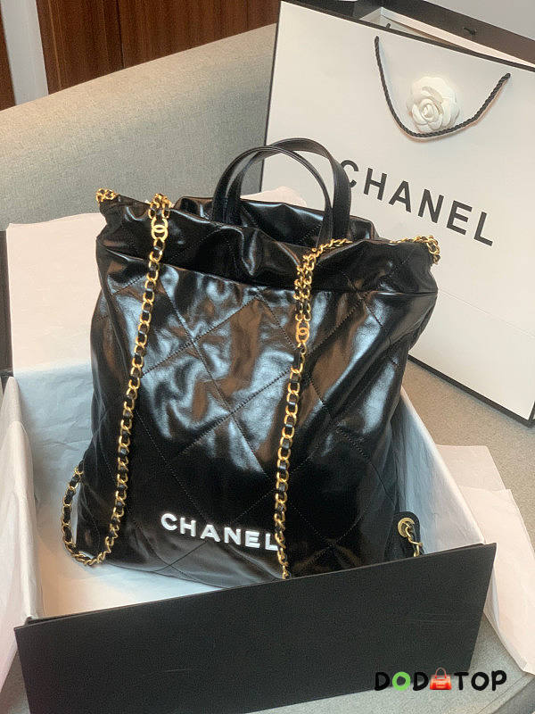 Chanel Large Backpack 22 Black Size 51 x 40 x 9 cm - 1
