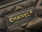 Chanel Large Backpack 22 Black Gold Hardware Size 51 x 40 x 9 cm - 2