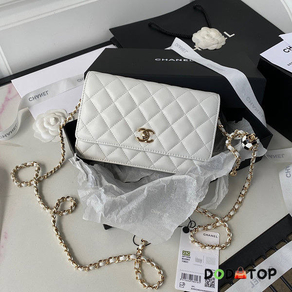 Chanel WOC White Size 19 x 12 x 3.5 cm - 1