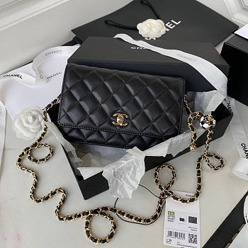 Chanel WOC Black Size 19 x 12 x 3.5 cm
