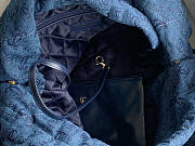 Chanel Large 22 Handbag Denim Size 48 x 45 x 10 cm - 6