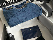 Chanel Large 22 Handbag Denim Size 38 × 42 × 8 cm - 5