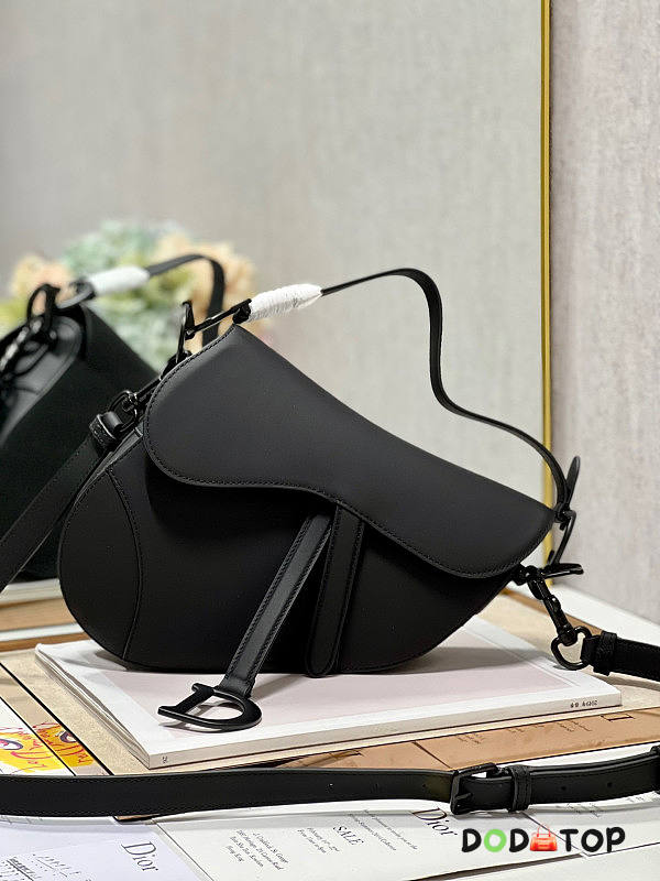 Dior Saddle Bag With Strap Black Hardware Size 25.5 x 20 x 6.5 cm - 1