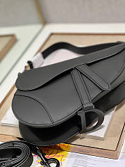 Dior Saddle Bag With Strap Black Hardware Size 25.5 x 20 x 6.5 cm - 4