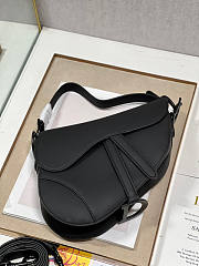 Dior Saddle Bag With Strap Black Hardware Size 25.5 x 20 x 6.5 cm - 3
