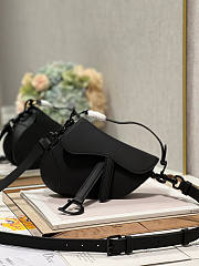 Dior Saddle Bag With Strap Black Hardware Size 21 x 18 x 5 cm - 1