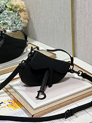 Dior Saddle Bag With Strap Black Hardware Size 21 x 18 x 5 cm - 2