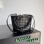 Bottega Veneta Cavallino Medium Handbag Black Size 20 x 21 x 23 cm - 1