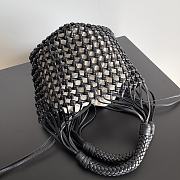 Bottega Veneta Cavallino Medium Handbag Black Size 20 x 21 x 23 cm - 3