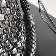 Bottega Veneta Cavallino Medium Handbag Black Size 20 x 21 x 23 cm - 2