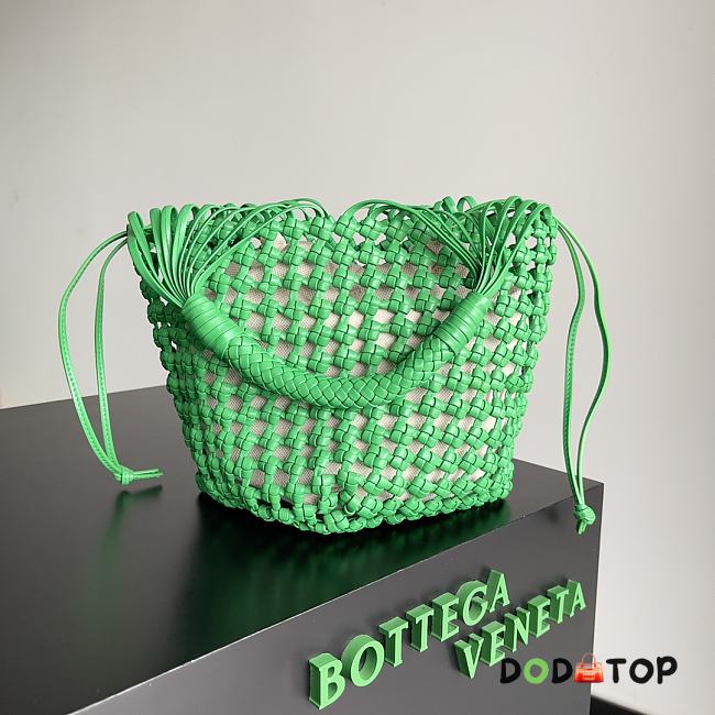 Bottega Veneta Cavallino Medium Handbag Green Size 20 x 21 x 23 cm - 1