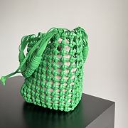 Bottega Veneta Cavallino Medium Handbag Green Size 20 x 21 x 23 cm - 5