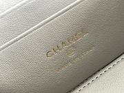 Chanel Vanity Case Gray Size 9.5 x 17 x 8 cm - 6