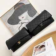 Chanel Flap Travel Bag Airport Caviar Calfskin Black Gold Size 46 x 14 x 26 cm - 2