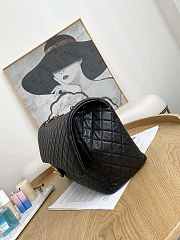 Chanel Flap Travel Bag Airport Caviar Calfskin Black Gold Size 46 x 14 x 26 cm - 3